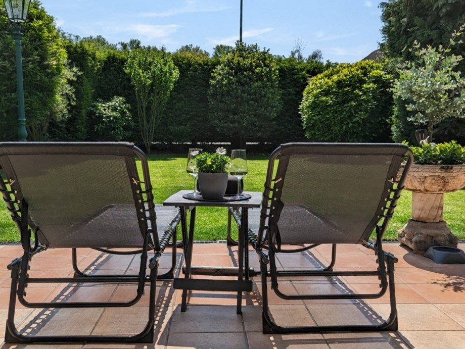 Blick in den Garten Erdgeschosswohnung Meerbusch/Str�mp
