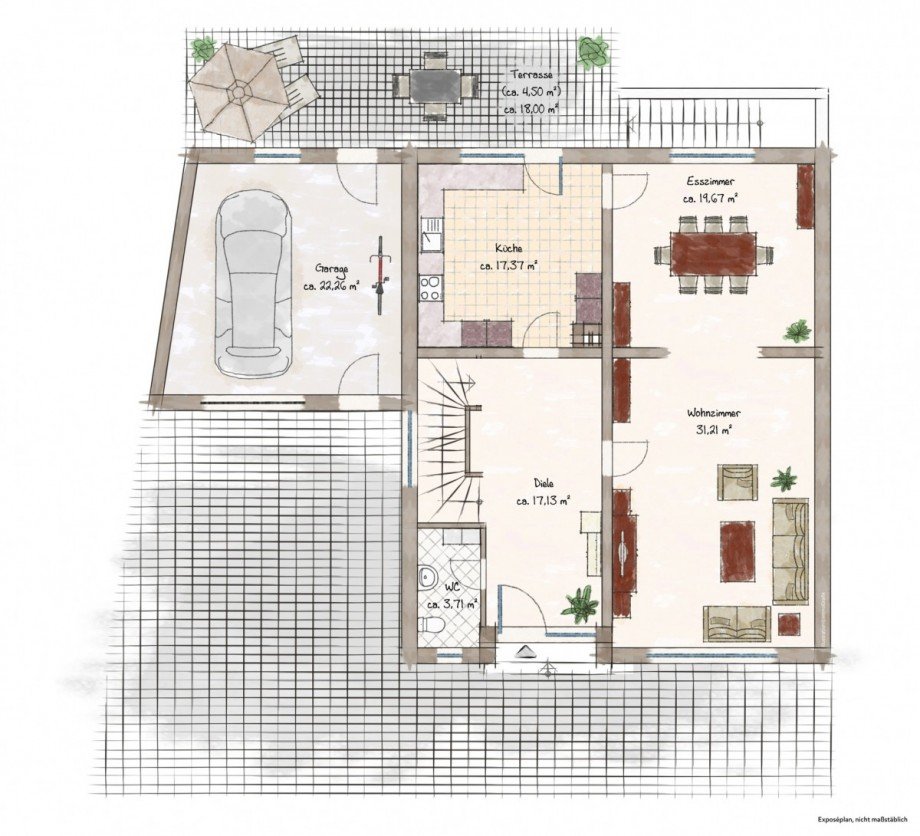 Erdgeschoss Einfamilienhaus Grevenbroich/Frimmersdorf