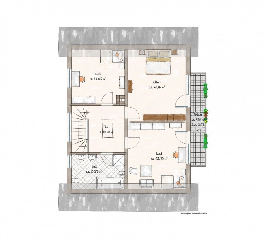 Dachgeschoss Einfamilienhaus Grevenbroich/Frimmersdorf