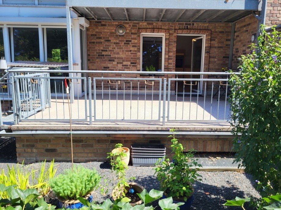 Terrasse Ansicht 2 Erdgeschosswohnung Grevenbroich/Gustorf
