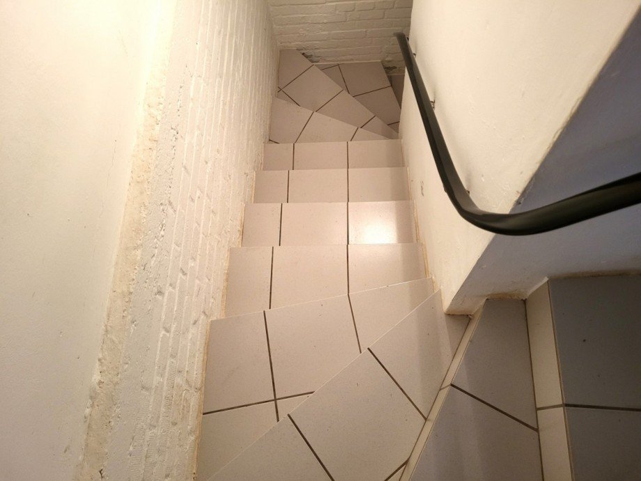 Treppe zum KG Einfamilienhaus Grevenbroich/Kapellen