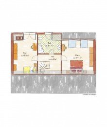 Dachgeschoss FREISTEHENDES EINFAMILIENHAUS MIT GARAGE UND KELLER IN MEERBUSCH-OSTERATH ZU VERKAUFEN...