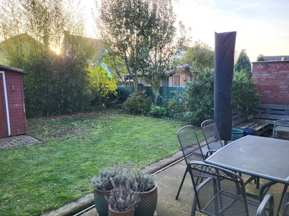 Garten Ansicht 1 Reihenmittelhaus Rommerskirchen/Butzheim