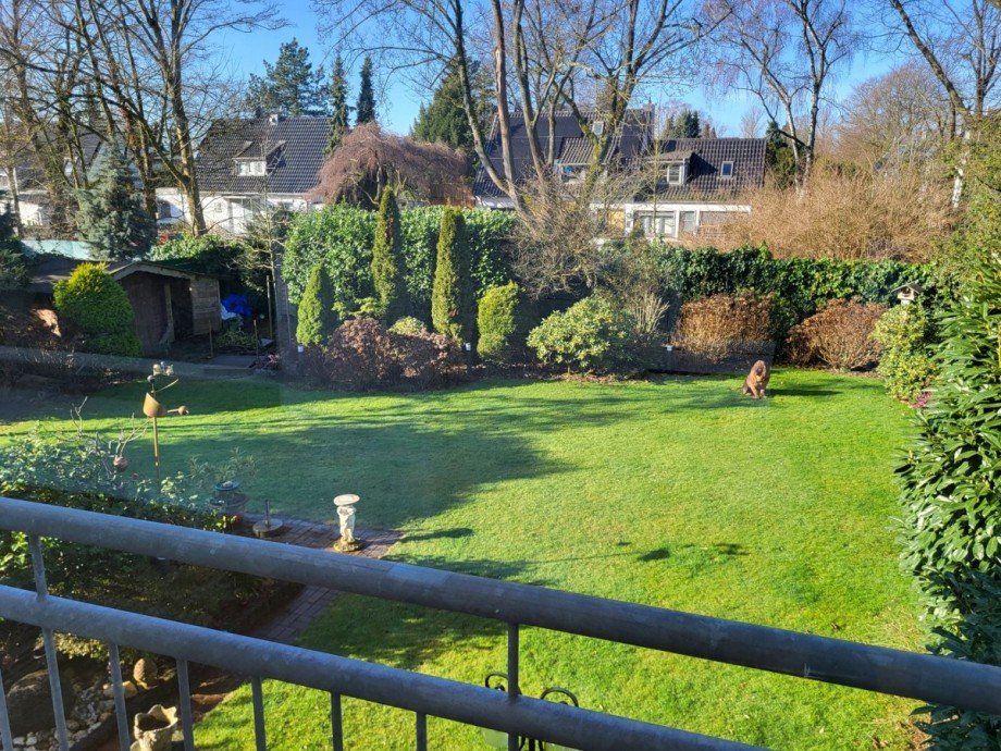 Wintergarten Ausblick Etagenwohnung Neuss/Bolssiedlung