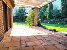 Terrasse Ansicht 1 FREISTEHENDES EINFAMILIENHAUS MIT GARAGE UND KELLER IN MEERBUSCH-OSTERATH ZU VERKAUFEN...