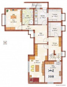 Keller FREISTEHENDER BUNGALOW MIT KELLER UND GROSSER GARAGE IN FELDRANDLAGE VON TITZ-AMELN ZU VERKAUFEN...