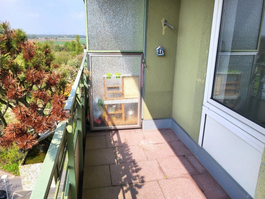 Loggia Ansicht 2 Etagenwohnung Kaarst
