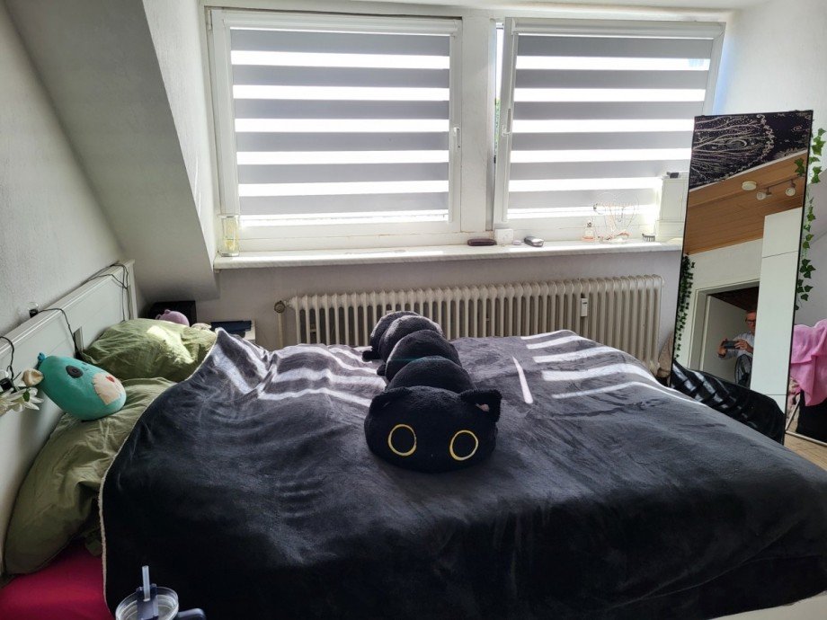 Schlafzimmer Dachgeschosswohnung Grevenbroich/Wevelinghoven