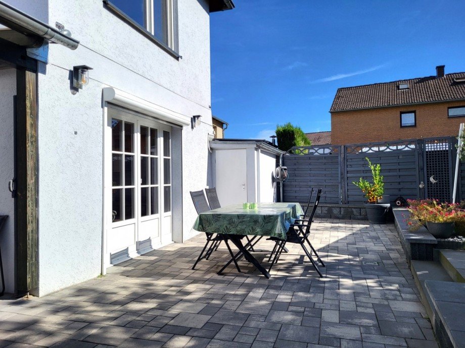 Terrasse Ansicht 2 Doppelhaush�lfte Grevenbroich/Frimmersdorf