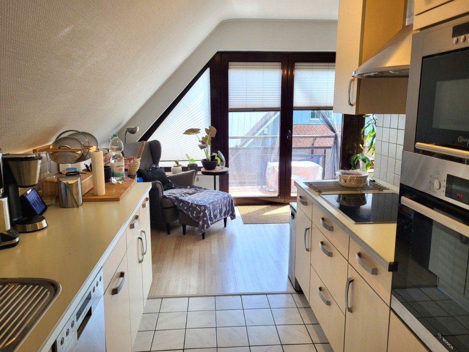 K�che Ansicht 2 Dachgeschosswohnung Meerbusch/B�derich